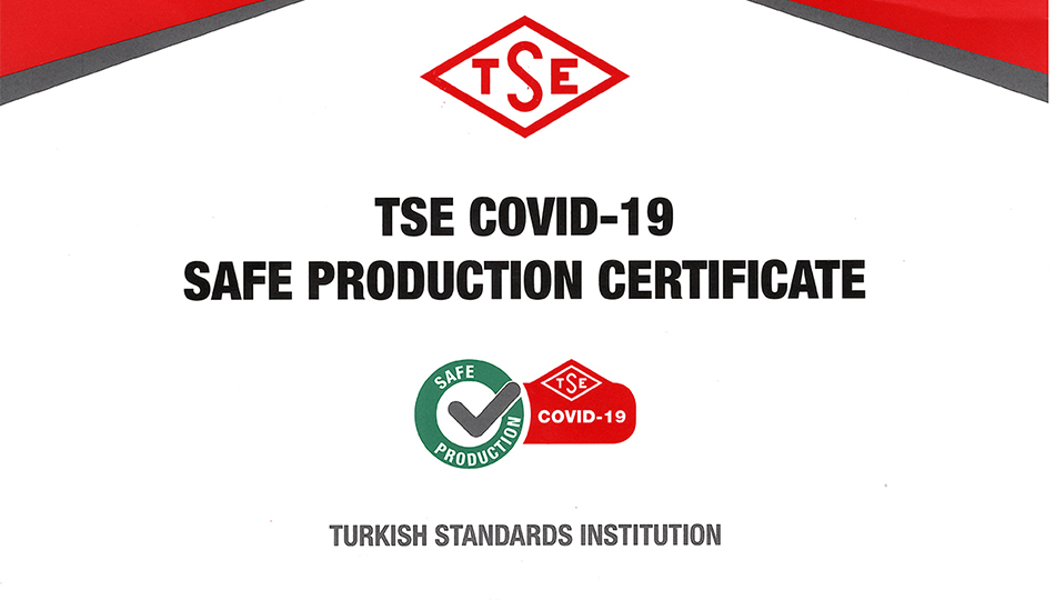 شهادة الإنتاج الآمن لـ TSE-COVID19